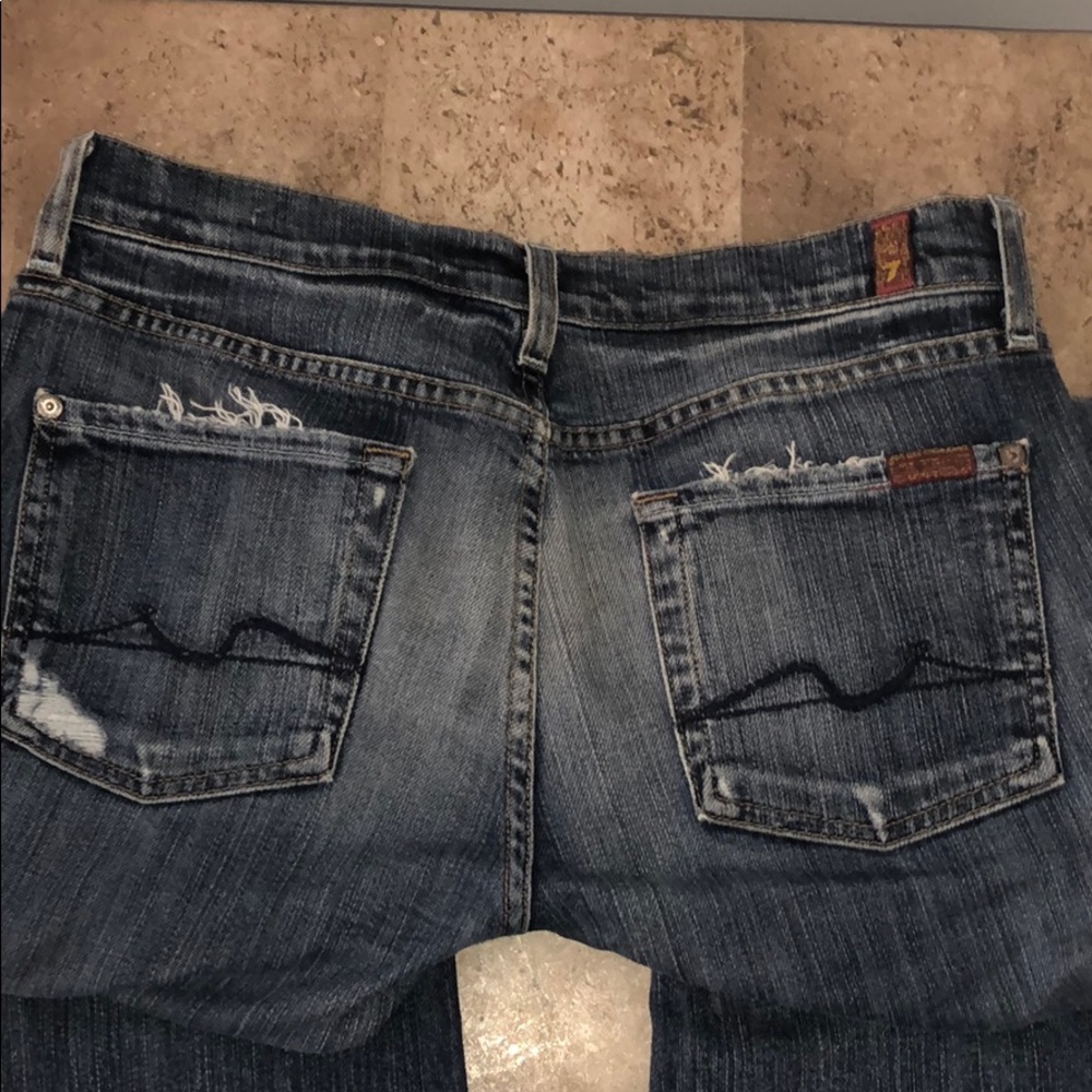 7 for All ManKind— Blue jeans - Picture 2 of 6